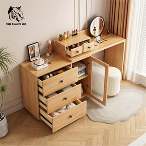 chinese supplier low price customize in stock ship immediately chest dresser new fashion bedroom furniture wood storage dresser - Product Image 5