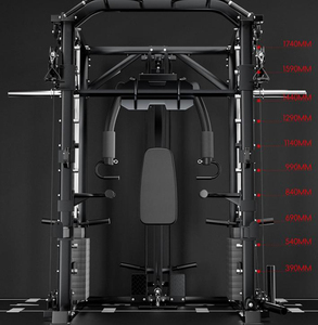 Rack de Squat Multifonction de Haute Qualité avec Système de Poulies Fluide pour l'Entraînement de Force Professionnel - Product Image 5
