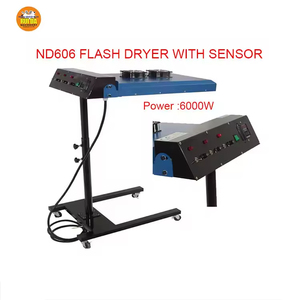 Secador de prendas de 6000W con área de secado de 20x24 pulgadas para serigrafía, máquina de curado de tinta Octopus para camisetas - Product Image 6