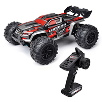 Camioneta RC a Escala 1/16, Control Remoto, Todoterreno, 2.4GHz, 4WD, Recargable, Juguete para Niños