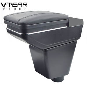 Accoudoir en <span class=keywords><strong>cuir</strong></span> de couleur rouge en ABS, repose-bras avec boîte de rangement, accessoire de voiture, adaptée à la Renault Kaptur <span class=keywords><strong>Captur</strong></span> QM3, 18 pièces - Product Image 3