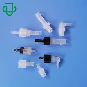 Raccord coudé fileté en plastique G NPT M UNF, raccord de tuyauterie droit interne/externe pour le transport de fluides à usage industriel - Product Image 2