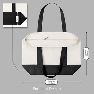 Eco Friendly Canvas Shopping <b>Handbag</b> Reusable Tote Bag for Grocery Market and Travel Available At Best Market Price - Product Image 4