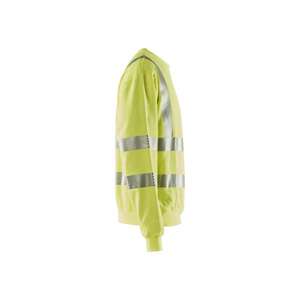 BLAKLADER - 308717623300L Sweat-shirt Multinorm haute visibilité Jaune-VÊTEMENTS DE TRAVAIL ANTIFLAMME EAN 7330509725917 - Product Image 5