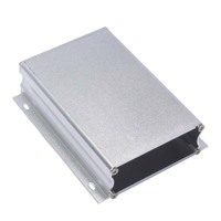 Caja Metálica Eléctrica de Aleación de Aluminio Extruido Anodizado Personalizado, Caja Electrónica de PCB de Extrusión de Aluminio Dividida para Montaje en Pared