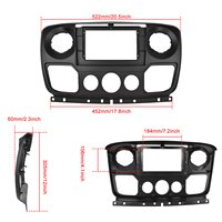 Podofo-Autoradio Android, 4 + 64 Go, 10.1 pouces, Carplay, Android, pour Renault Master, Opel Movano, Nissan, NV400, 2010 IPS, DSP, stock EU