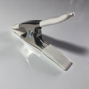 Usine 4 pouces forte robe de mariée jupe finition d'un mot pince à ressort ombre tissu auvent tente métal Pvc housse de protection - Product Image 6