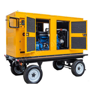 最安値 <span class=keywords><strong>30kw</strong></span> 水冷式モバイルポータブルトレーラーサイレントTF-30YCディーゼル発電機（電動スタート付き） - Product Image 2