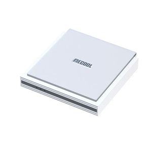 Mecool <span class=keywords><strong>KM2</strong></span> <span class=keywords><strong>Plus</strong></span> Deluxe Android TV Box Amlogic S905X4 4GB RAM 32GB ROM 4K Ultra HD WiFi6 1000M Ethernet Reproductor Multimedia Inteligente - Product Image 1