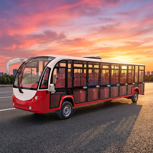 Mini-bus électrique personnalisable couleur, à succès, avec portes, pour le tourisme, alimenté à l'énergie solaire, batterie au lithium, en acier - Product Image 1