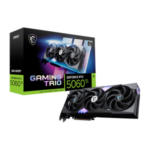 การ์ดจอ GeForce RTX5060 Ti 8G GAMING TRIO ใหม่เอี่ยม พร้อมหน่วยความจำ 128 บิต สำหรับพีซี การ์ดแสดงผลสำหรับเล่นเกม การ์ดจอใหม่เอี่ยม G - Product Image 4