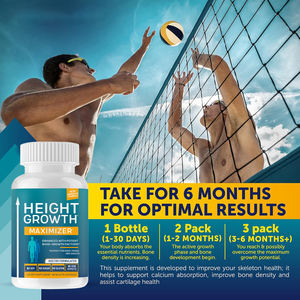 वयस्कों के लिए विटामिन डी कैल्शियम जस्ता के साथ शरीर में वृद्धि हुई कैप्सूल - Product Image 3