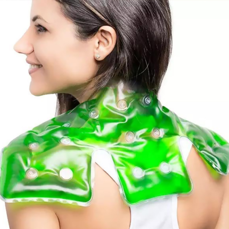 Reusable Neck Shoulder Therapy Click Gel Heat Pack Outdoor Activities Portable Heat Pack for Muscle Aches