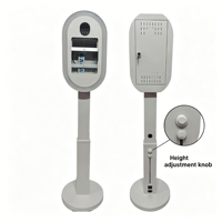 Machine de photomaton en métal réglable en hauteur pour iPad et appareil photo reflex numérique, équipement de photomaton en libre-service pour la location commerciale de mariages et de fêtes