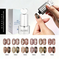 Poudre Magique Effet Miroir pour Nail Art, Poudre Laser Titane Scintillante Aurore Haute Luminosité, Très Vendue