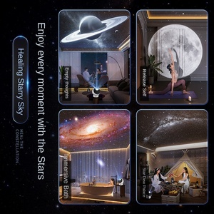 Lampe de projection LED PC avec système stéréo son surround - Cadeau créatif et romantique pour chambre à coucher, ambiance galaxie, décoration intérieure - Product Image 5