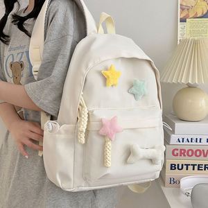 Girls Junior High School Students Genuine Leather Cycling Backpack with External <b>Frame</b> 50-70L Capacity - Product Image 5