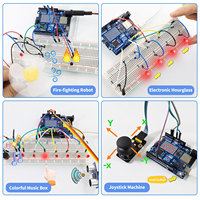 Kit d'Apprentissage et de Vie Intelligente IOT de Programmation STEM Keyestudio Avec Carte Arduino UNO R4 WIFI Originale Pour Arduino