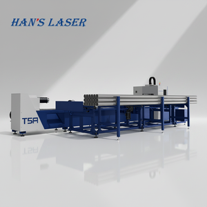 Machine de découpe laser à fibre industrielle CNC Han's Laser pour tubes métalliques de <span class=keywords><strong>7m</strong></span>, 9m, 12m, tubes rectangulaires et carrés - Product Image 1