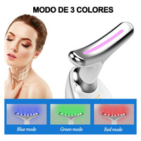 Nouveauté populaire : Appareil de soin du cou et instrument de beauté pour le visage, masseur anti-âge à micro-courant pour les rides