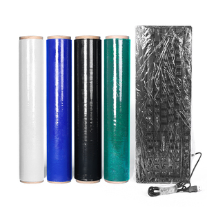 Rollo de película elástica Estensibile Heavy Duty <span class=keywords><strong>Pallet</strong></span> <span class=keywords><strong>Wrap</strong></span> Embalaje Película elástica de PE transparente Flexible LLDPE Strech <span class=keywords><strong>Wrap</strong></span> - Product Image 4