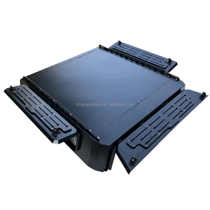 Copertura per Cassone Pick-up <span class=keywords><strong>Ford</strong></span> <span class=keywords><strong>Ranger</strong></span> T8 in Alluminio Leggero, Impermeabile, con Barre Trasversali e 3 Porte Apribili - Product Image 4