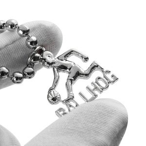 <span class=keywords><strong>Dijes</strong></span> <span class=keywords><strong>de</strong></span> Moda Personalizados con Logotipo 3D, <span class=keywords><strong>Dijes</strong></span> <span class=keywords><strong>de</strong></span> Aleación <span class=keywords><strong>de</strong></span> Metal Plateados, Joyería <span class=keywords><strong>de</strong></span> Moda Fundida a Presión - Product Image 2