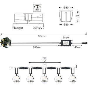 <span class=keywords><strong>Kit</strong></span> d'éclairage de pont LED encastré IP67 dans la lumière de paysage extérieur au sol 12V pour cour extérieure marches de jardin escalier Patio sol <span class=keywords><strong>piscine</strong></span> pont - Product Image 5
