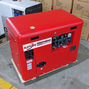 Im Lặng Loại 5KVA 5KW 6KW 7kW 8KW 10KVA 12kva Duy Nhất/Ba Giai Đoạn Máy Phát Điện Di Động Thiết Lập Điện Xăng Máy Phát Điện Cho Nhà Sử Dụng - Product Image 5