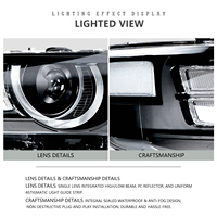 Phares LED Haute Performance pour Toyota Land Cruiser 300 2016-2021 – Pièces de Remplacement Neuves 8000K pour Amélioration Automobile