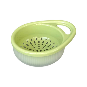 Wholesale Cute Handle Drain Basket Filter Fruit Household Kitchen Cleaning Double Layer - Product Image 6