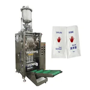 WB-480Y-4 بالكامل التلقائي 4 حارة الكيس الحليب المياه النقية الجليد اسكيمو ماكينة تعبئة هيدروليكيّة