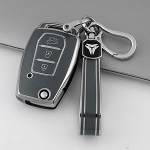 Coque de protection pour clé de voiture en TPU souple de qualité supérieure pour SsangYong Korando Rexton Kyron ACTYON Stavic porte-clés porte-clés accessoires de sac - Product Image 6