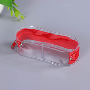 Top Selling Lightweight Recyclable Embossed PE Transparent <b>Zipper</b> <b>Bag</b> Portable Cosmetic <b>Storage</b> Eyeglass Box Business & Shopping - Product Image 3