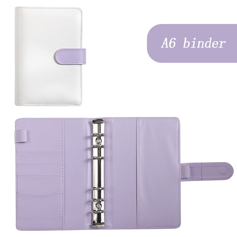 Wholesale Custom Leather 6 Ring A5 A6 Budget Binder Planner Wallet Notebook Cash Organizer Agenda Trading Card Binder| Alibaba.com Wholesale Custom Leather 6 Ring A5 A6 Budget Binder Planner Wallet Notebook Cash Organizer Agenda Trading Card Binder| Alibaba.com