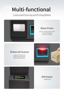 15.6 inch tự dịch vụ đặt hàng thanh toán màn hình cảm ứng kiosk tự trả tiền máy kiosk cho chuỗi cửa hàng nhà hàng - Product Image 4