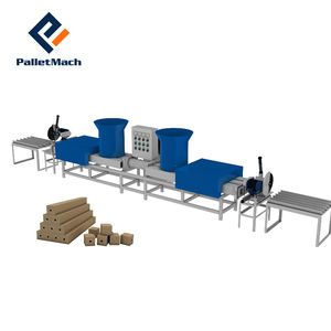 Machine à blocs de palettes Euro Machine de fabrication de blocs de palettes en bois compressé - Product Image 1