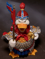 Sculpture de canard en laiton peinte de manière créative, décoration Feng Shui pour la maison, cadeau pour la fête des pères