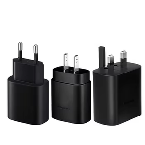 <span class=keywords><strong>Cargador</strong></span> súper rápido tipo C PD de 25W, adaptador USB C, enchufe europeo y británico para <span class=keywords><strong>Samsung</strong></span> S23 S24 S22 S21S20, <span class=keywords><strong>cargador</strong></span> tipo C, enchufe de EE. UU. con enchufe de EE. UU - Product Image 1