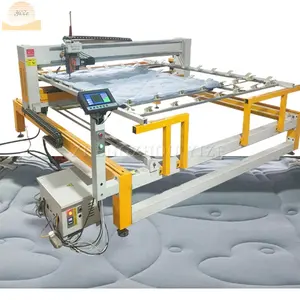 Computer computerized quilting sewing machine Korea used single needle fabric comforter quilting sewing and embroidery machine