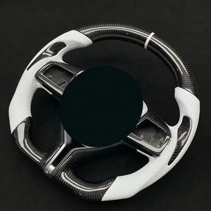 Funda de Volante de Fibra de Carbono para Automóviles, Venta al por Mayor, Bandeja para Volante de Coche para Maserati <span class=keywords><strong>Levante</strong></span> - Product Image 2