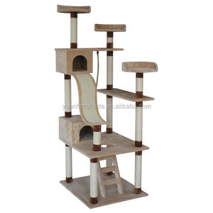 Pohon panjatan kucing Halloween multi-lapis, pohon kustom untuk menggaruk dengan Sisal dan fitur mewah - Product Image 1