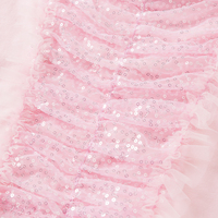 Robe de performance légère en polyester pour filles, Sparkle Princess, pour le Nouvel An, les occasions thématiques et la danse