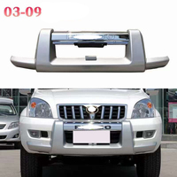 Protection de pare-chocs avant ABS la plus vendue pour Toyota Prado FJ120 2003-2009 Blanc Argent Gris Foncé Accessoires Auto