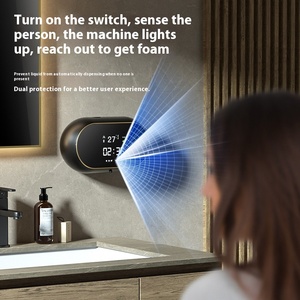 Nhà Máy Trực Tiếp Có Thể Sạc Lại Treo Tường Cảm Biến Bọt Nước Rửa Tay Máy Liên Lạc Miễn Phí Xách Tay Xà Phòng <span class=keywords><strong>Dispenser</strong></span> - Product Image 2
