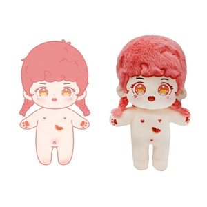 Su ordinazione Della Peluche <span class=keywords><strong>Bambole</strong></span> <span class=keywords><strong>Vestiti</strong></span> Morbido Giocattoli Occhi <span class=keywords><strong>Per</strong></span> I Bambini - Product Image 2