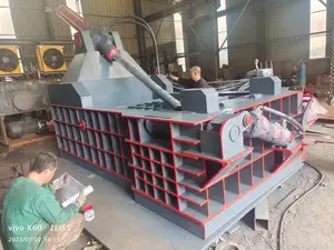 Y81F-250t automatic hydraulic iron scrap bale making machine balling press for copper aluminum metal