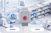 Fabricant OEM ODM, traceur GPS LoRa 868/915 pour l'extérieur, étiquette de positionnement, dispositif LoRaWAN, bracelet, étanche IP67, portée de 5 km