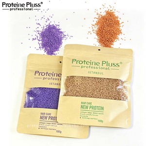 Granules de protéines de kératine pour la réparation des cheveux : Traitement intense à la kératine pour les cheveux abîmés - Répare les pointes fourchues, renforce les mèches - Product Image 5