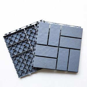 Panneaux de sol en PP effet bois pour bureaux et espaces commerciaux, absorption acoustique, remplacement facile, économique - Product Image 1